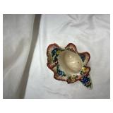 Italian Hand-Painted Ceramic Shoe