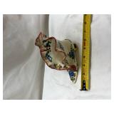 Italian Hand-Painted Ceramic Shoe