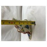 Italian Hand-Painted Ceramic Shoe