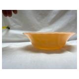 Fire King Peach Lustre Shell Bowl