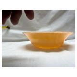 Fire King Peach Lustre Shell Bowl