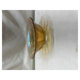 Iridescent Carnival Glass Bowl