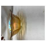 Iridescent Carnival Glass Bowl