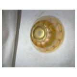 Iridescent Carnival Glass Bowl