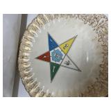 Order of the Eastern Star Decorative Plate