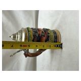 German Satsuma Fox Handle Stein