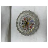 German States Crystal Glass Ashtray
