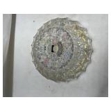 German States Crystal Glass Ashtray