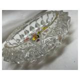 German States Crystal Glass Ashtray