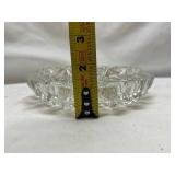 German States Crystal Glass Ashtray