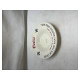 Coors Brewery White Ceramic Ashtray