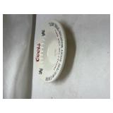 Coors Brewery White Ceramic Ashtray