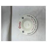Coors Brewery White Ceramic Ashtray