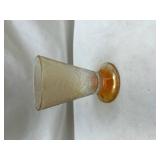 Depression Glass Footed Tumbler