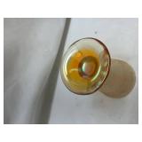 Depression Glass Footed Tumbler