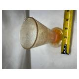 Depression Glass Footed Tumbler