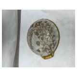 50th Anniversary Shell-Shaped Decorative Dish