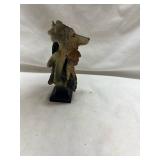 Native American Wolf Spirit Figurine