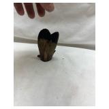 Hand Painted Buffalo Feather Art