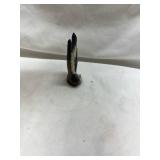 Hand Painted Buffalo Feather Art