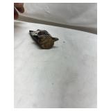 Hand Painted Buffalo Feather Art