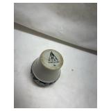 German Stoneware Shot Glass with Floral Band