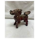 Chinese Ceramic Foo Dog Figurine