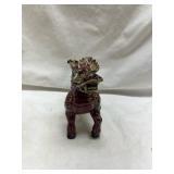 Chinese Ceramic Foo Dog Figurine
