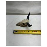 Small Western Cow Skull with Black Horns