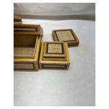Handcrafted Bamboo Storage Box Set