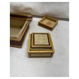 Handcrafted Bamboo Storage Box Set