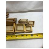 Handcrafted Bamboo Storage Box Set