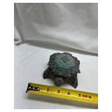 Handmade Paisley Print Turtle Plush