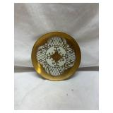 Gold Rimmed Decorative Plate