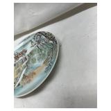 Currier & Ives Winter Scene Decorative Plate