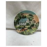 Currier & Ives Summer Scene Decorative Plate