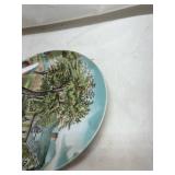 Currier & Ives Autumn Scene Decorative Plate