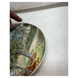 Currier & Ives Autumn Scene Decorative Plate
