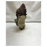 Native American and Wolf Spirit Decorative Bust