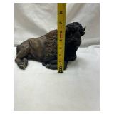 Resting Buffalo Figurine