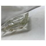 Clear Glass Square Ashtray