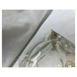 Clear Glass Square Ashtray