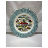 Missouri Show Me State Souvenir Plate
