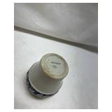 German Stoneware Shot Glass with Grape Design