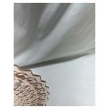 Pink Depression Glass Serving Bowl