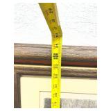 Framed Pencil Drawing of Mother and Child