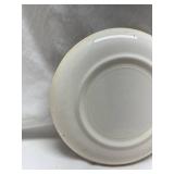 Golden Wheat Pattern Dinner Plate