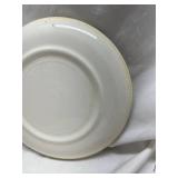 Golden Wheat Pattern Dinner Plate