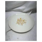 Golden Wheat Pattern Dinner Plate