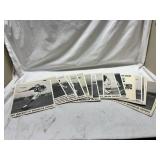 1967 University of Washington Huskies Football Team Photo Set